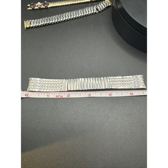 Set Of 3 Vintage Stretch Watch Bands - 12k GF Bigney Kestenmade JB Champion - Picture 11 of 16
